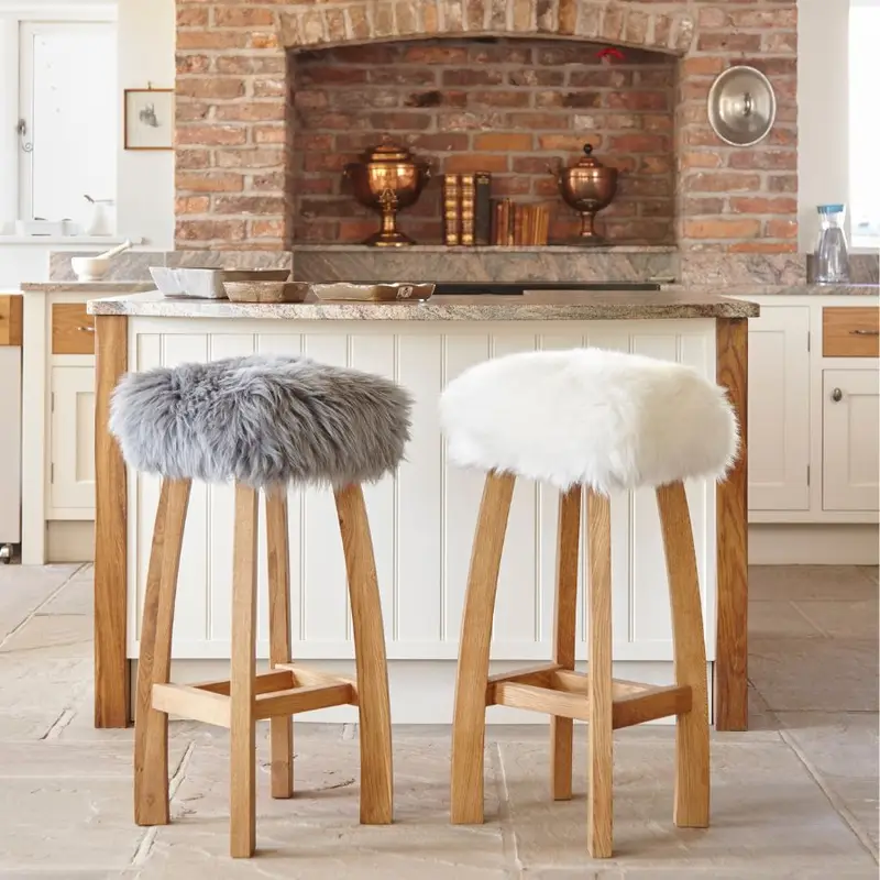 Oslo Sheepskin Stool Cover