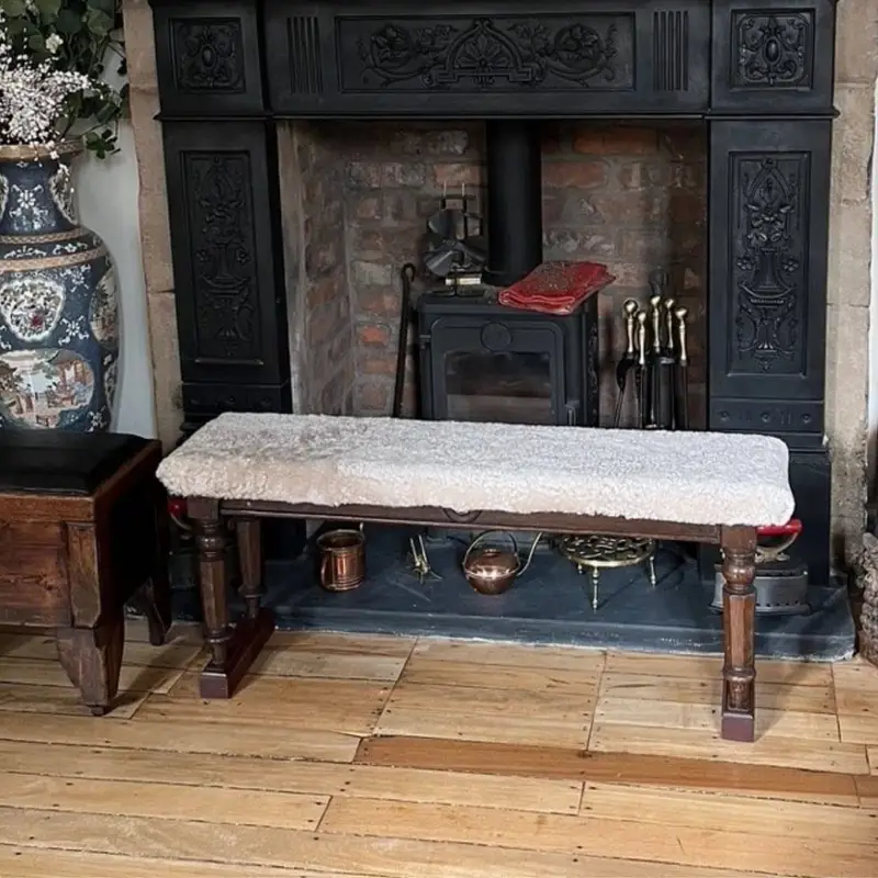 Bespoke Bench Cover After