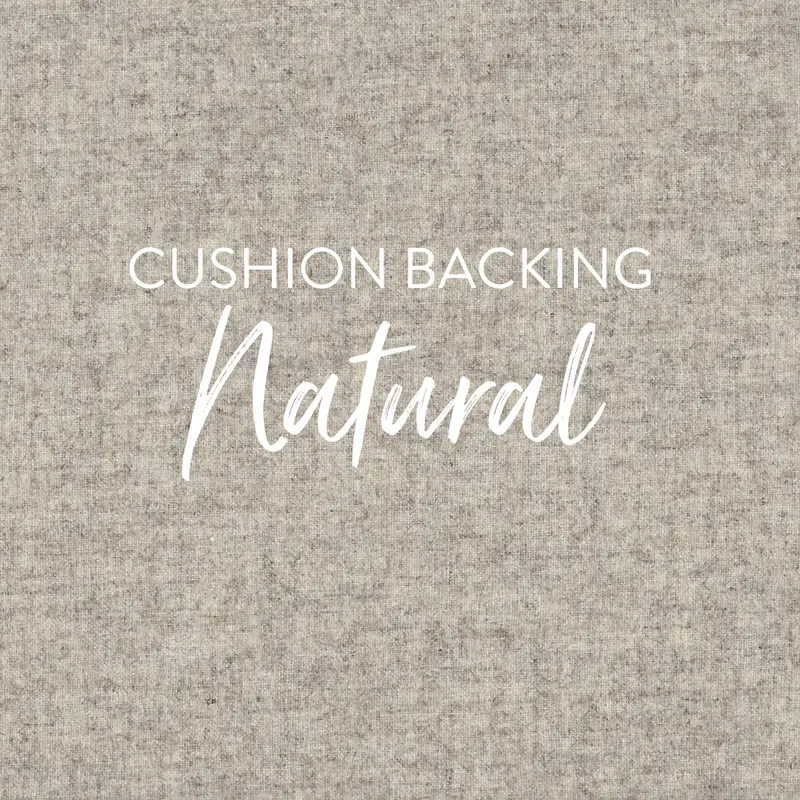 Natural Backing Fabric Swatch