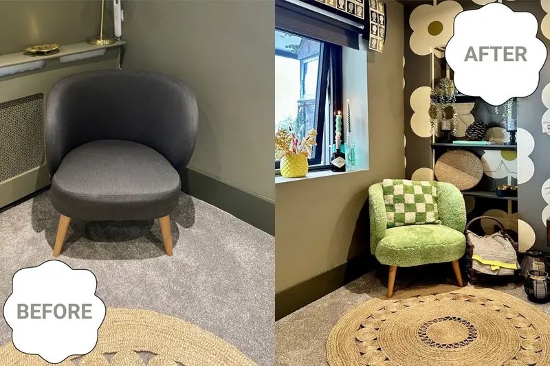 Bespoke Sheepskin Chair Upholstery