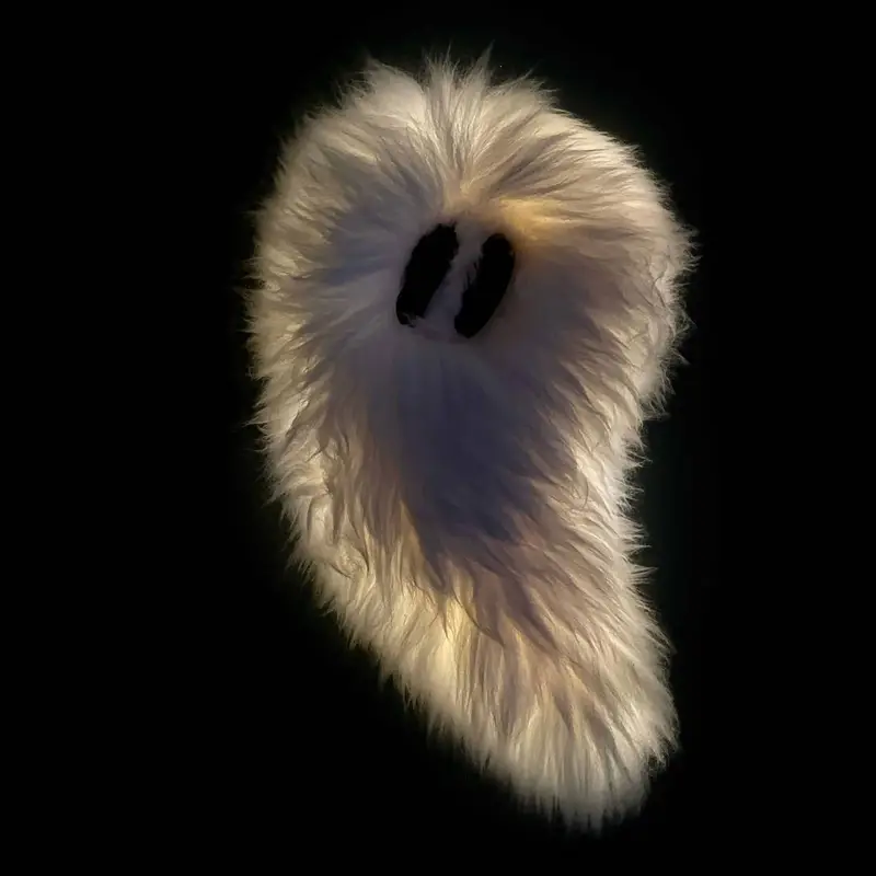 Copper Sheepskin Cushkin Cushion
