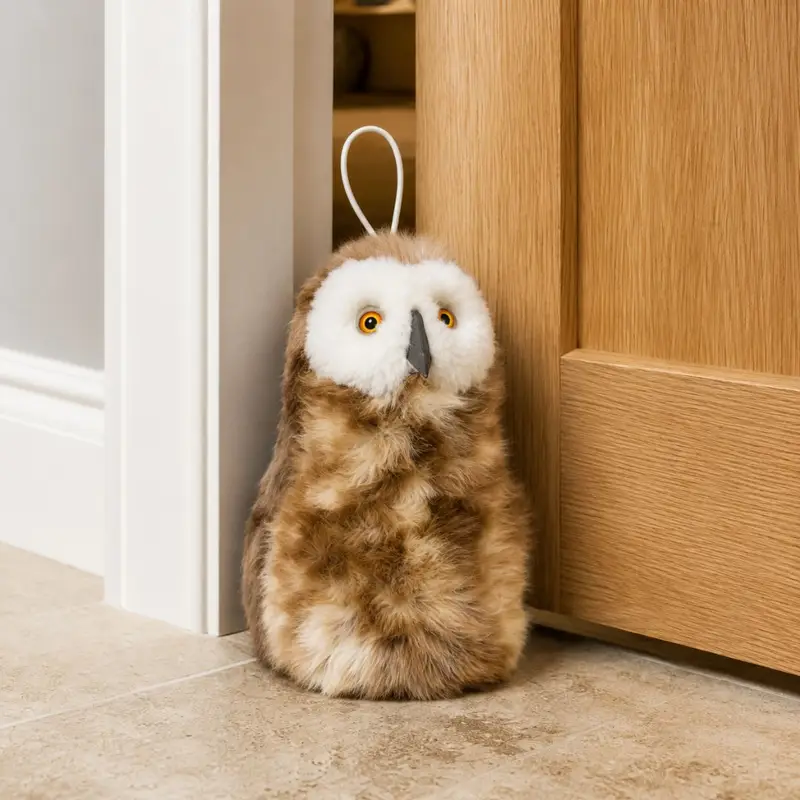 Ozzy the Owl Sheepskin Flockstop