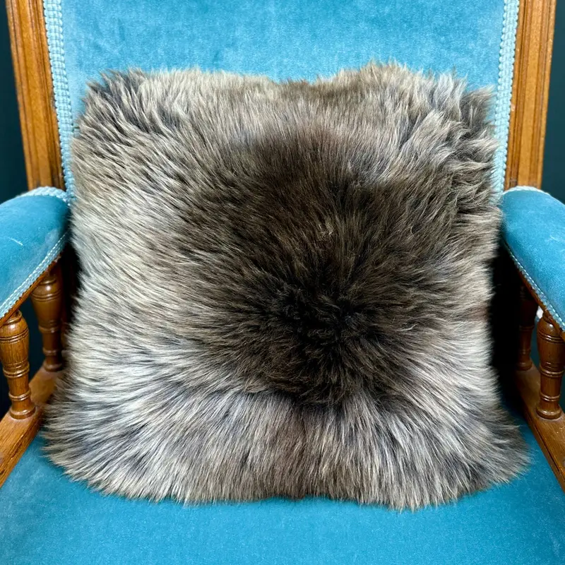 British Rare Breed Sheepskin Square Cushion