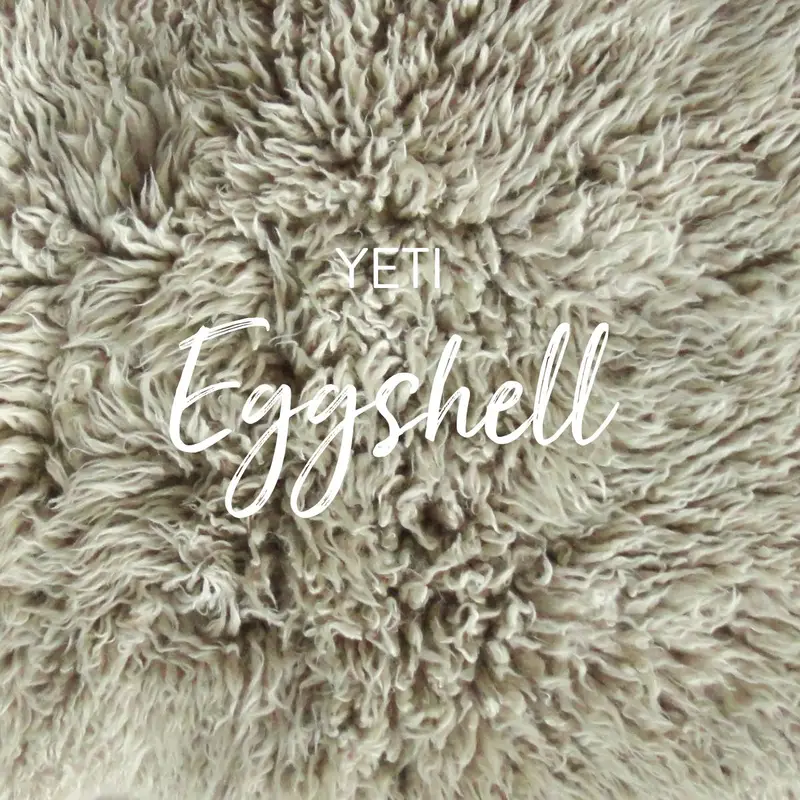 Yeti Sheepskin Eggshell Swatch