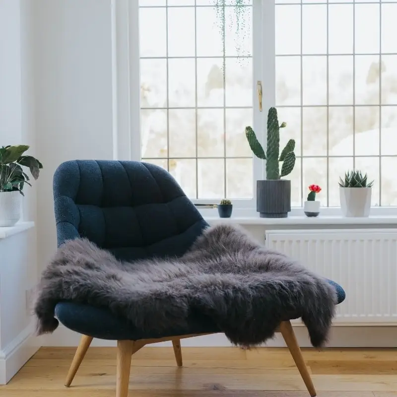 Mink Sheepskin Rug