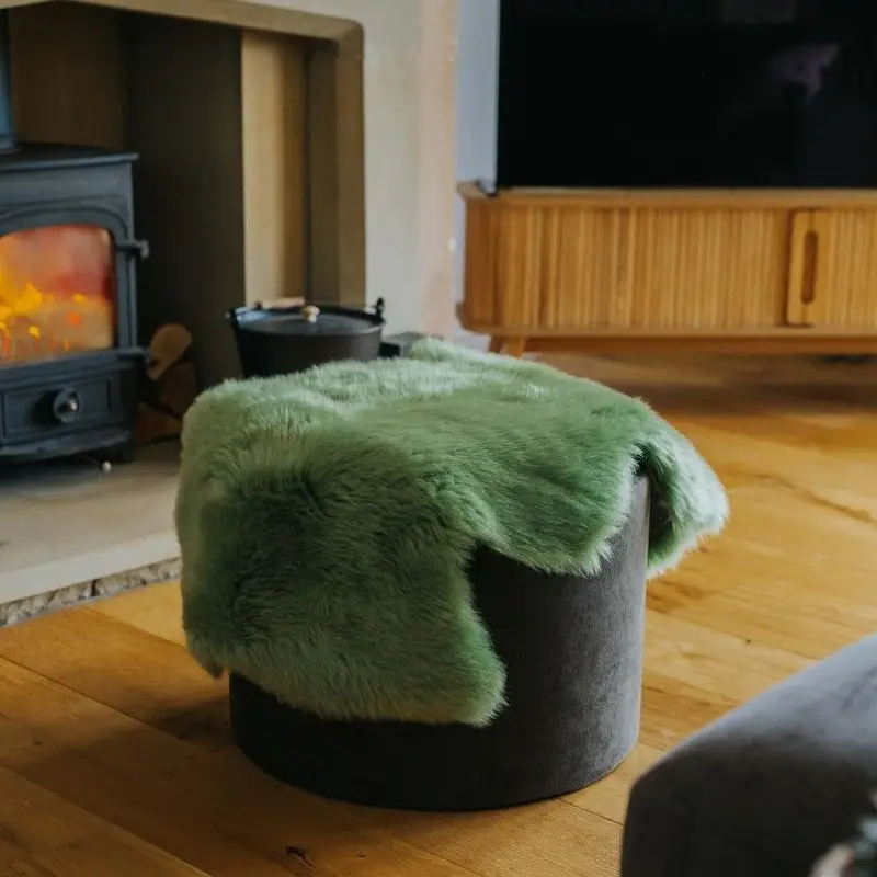 Sage Sheepskin Rug