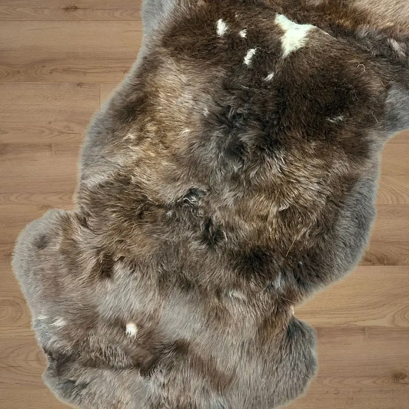 British Rare Breed Sheepskin Double Rug - Image 3