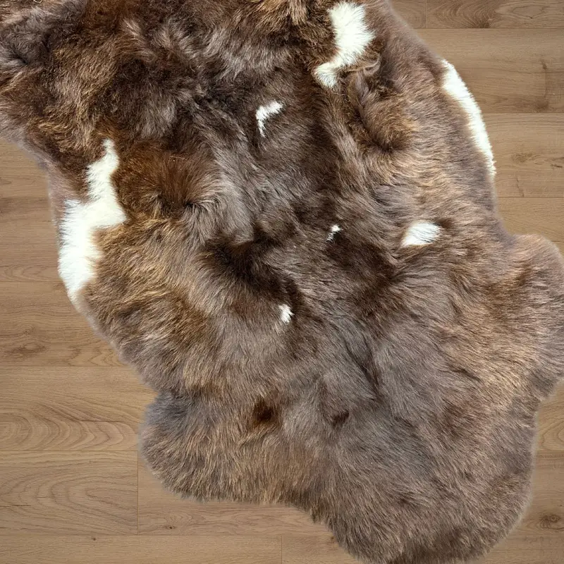 British Rare Breed Sheepskin Double Rug - Image 4