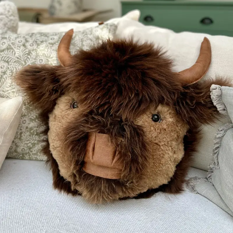 Sheepskin Woolly Wild Cow