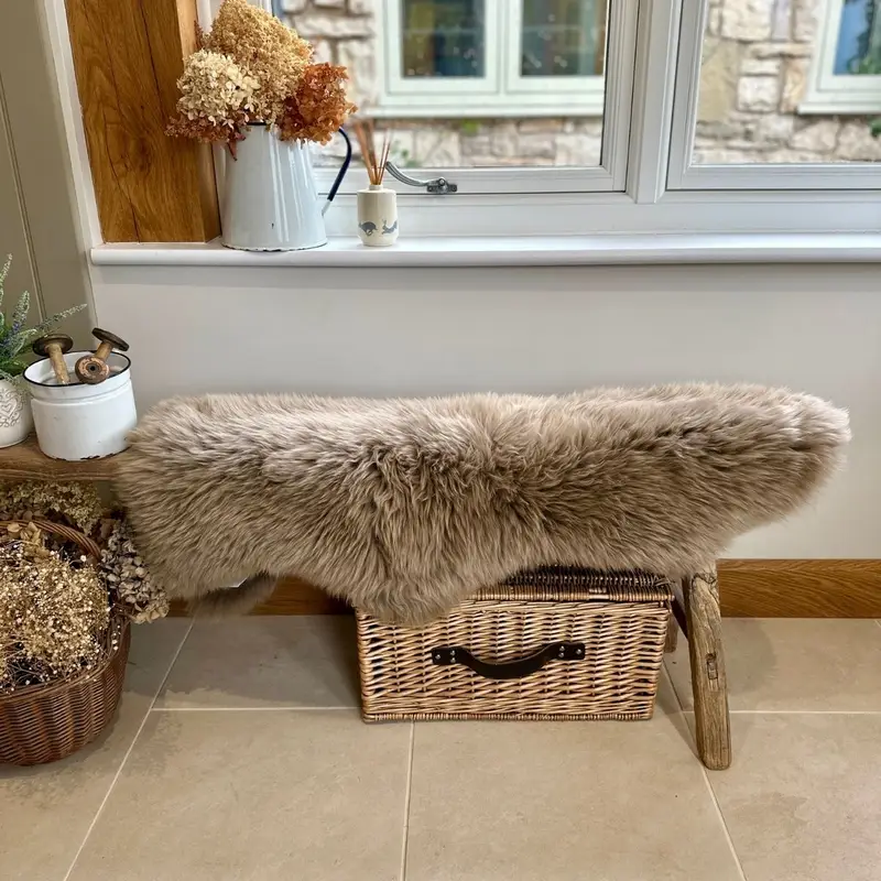 Mushroom Sheepskin Rugs