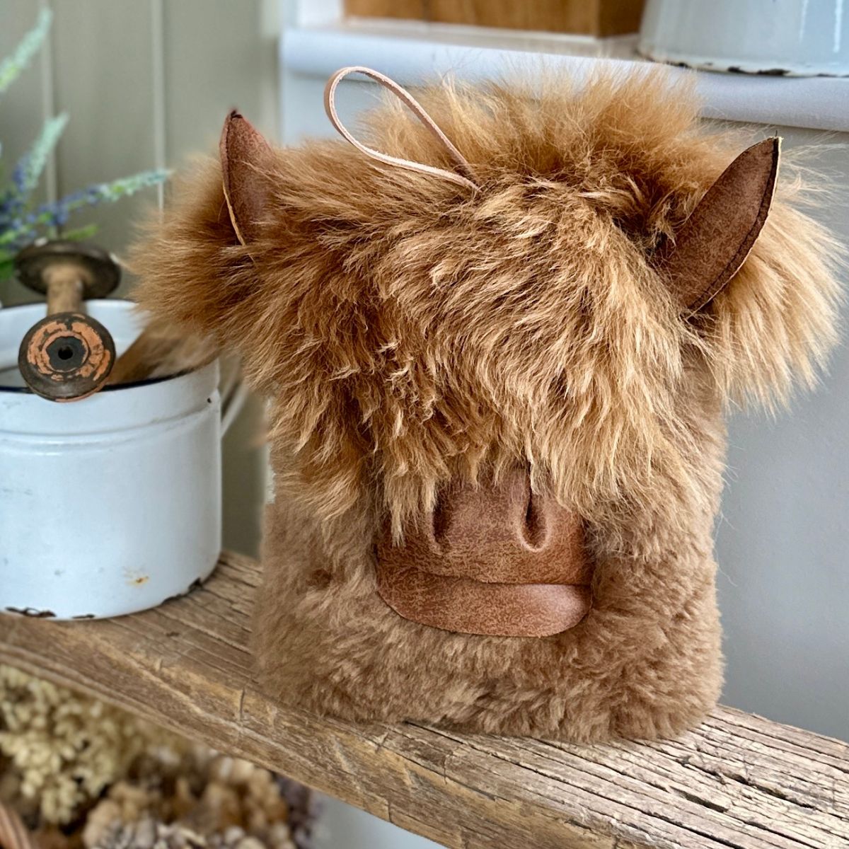 Highland Cow Door Stop Main Sheepskin Owl Door Stop