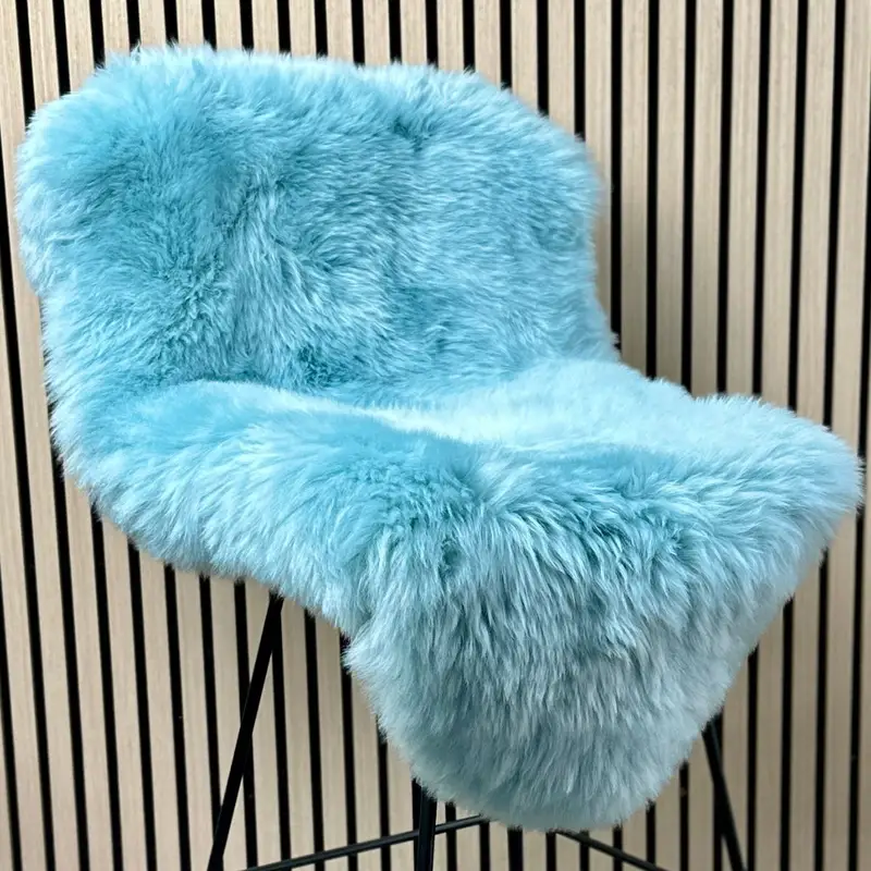 Duck Egg Blue Sheepskin Rugs