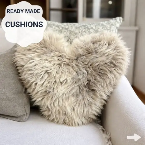 Sheepskin Kitchen Stools