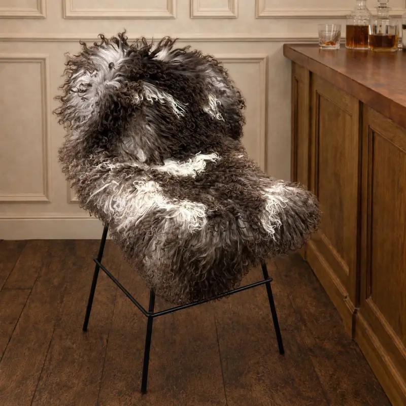Austrian sheepskin rug